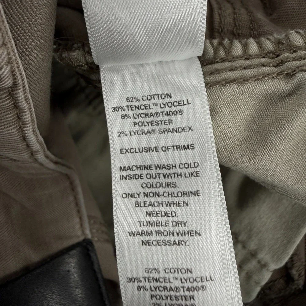 DU/ER Pants Mens 30x33 Brown Live Lite Slim Stretch No Sweat Performance Fabric